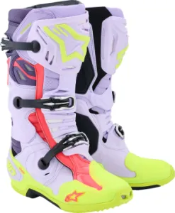ALPINESTARS(MX) - BOOT TECH 10 S-VENTED PURPLE/Y - 34103376
