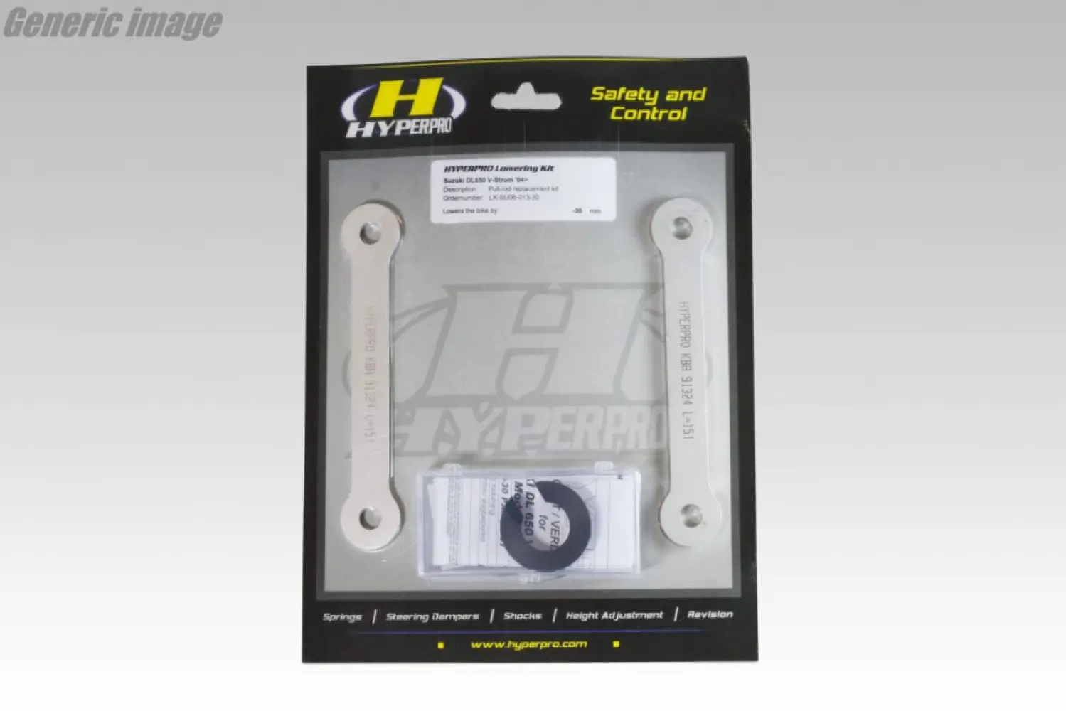 HYPERPRO - LOW KIT -25MM SUZUKI SV 650/XA - 13041167