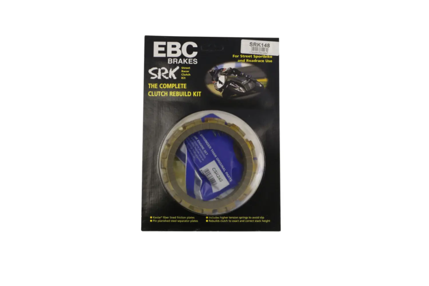 EBC - CLUTCH KIT ARAMID SRK148 - 11313436