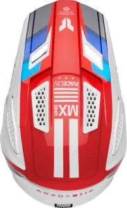 THOR - HELMET FLEET DEFY WH/RD/BL SM - 01109442