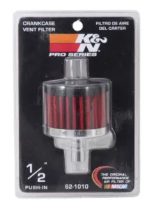 K & N - 1/2 VENT 2 D 1-1/2H STEEL - 09200159