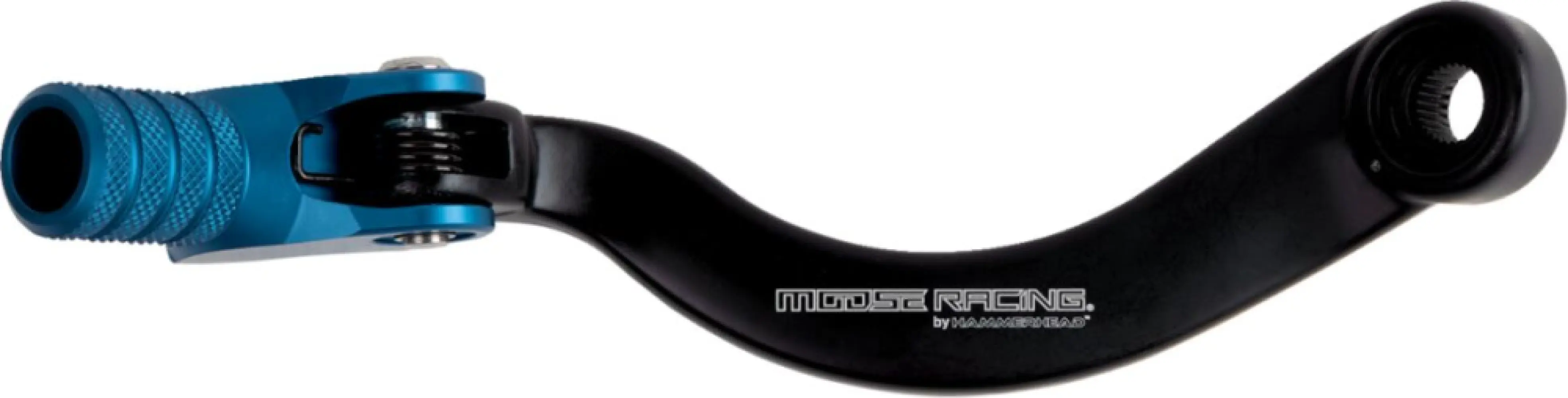 MOOSE OFFROAD HARD-PARTS - FORGED SHIFT LEVER BLUE +20MM  - 16021636
