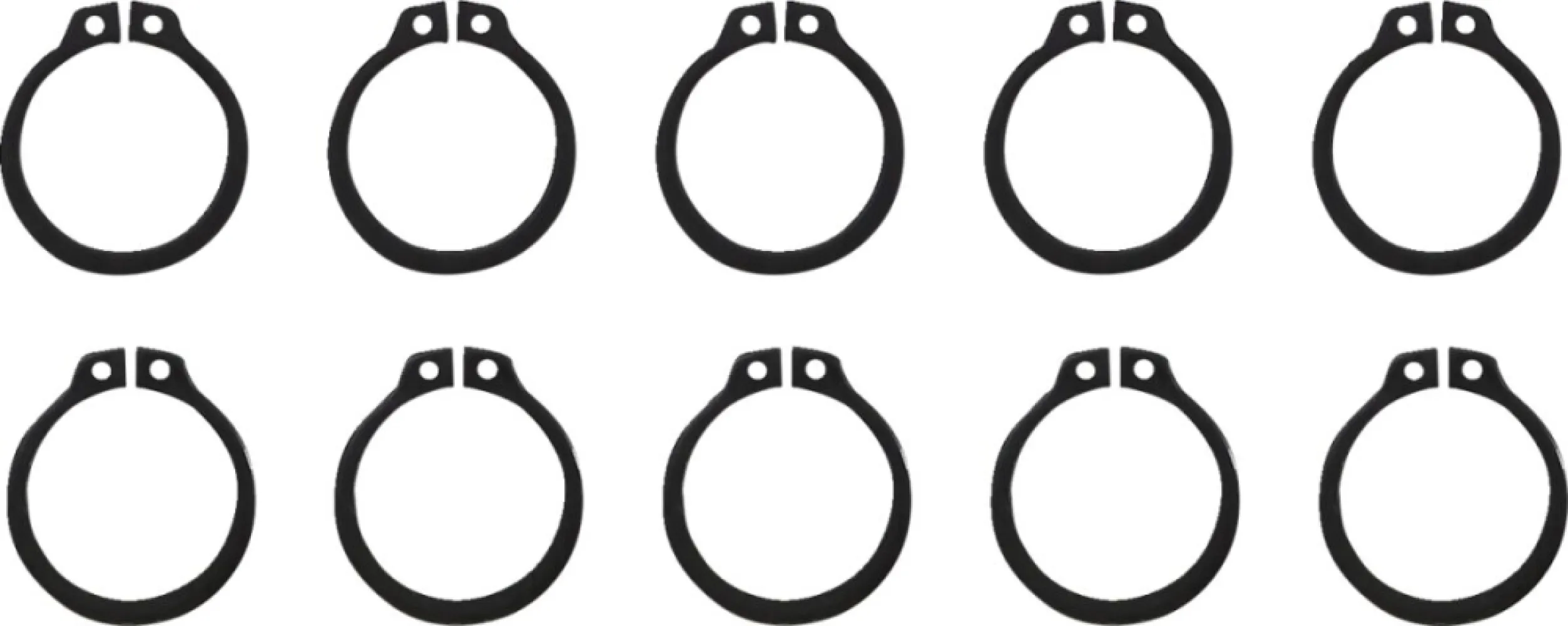 MOOSE OFFROAD HARD-PARTS - WASHER SNAP RING SC 10PK - 09351211