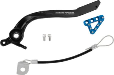 MOOSE OFFROAD HARD-PARTS - FORGED BRAKE PEDAL BLUE - 16100720