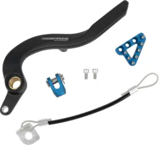 MOOSE OFFROAD HARD-PARTS - FORGED BRAKE PEDAL BLUE - 16100723