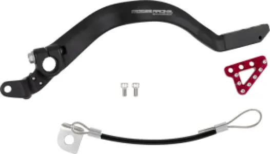 MOOSE OFFROAD HARD-PARTS - FORGED BRAKE PEDAL RED - 16100724