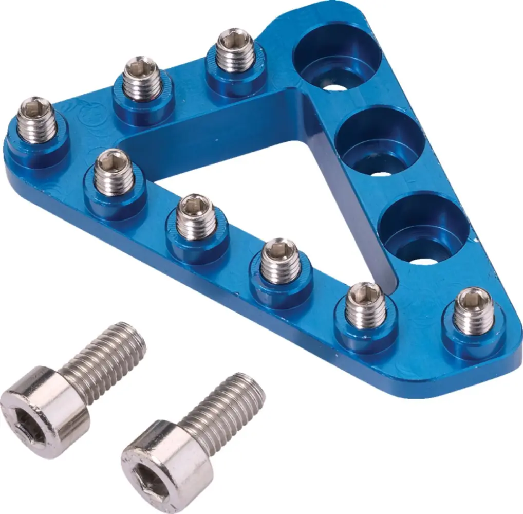 MOOSE OFFROAD HARD-PARTS - LARGE ALUM REAR BRAKE TIP BLUE - 16100734