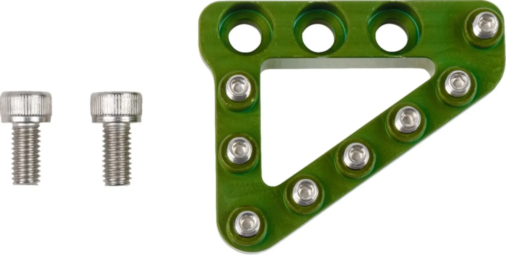 MOOSE OFFROAD HARD-PARTS - LARGE ALUM REAR BRAKE TIP GREE - 16100735