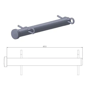 MOTO-MASTER - BRAKE PAD PIN - 17020374