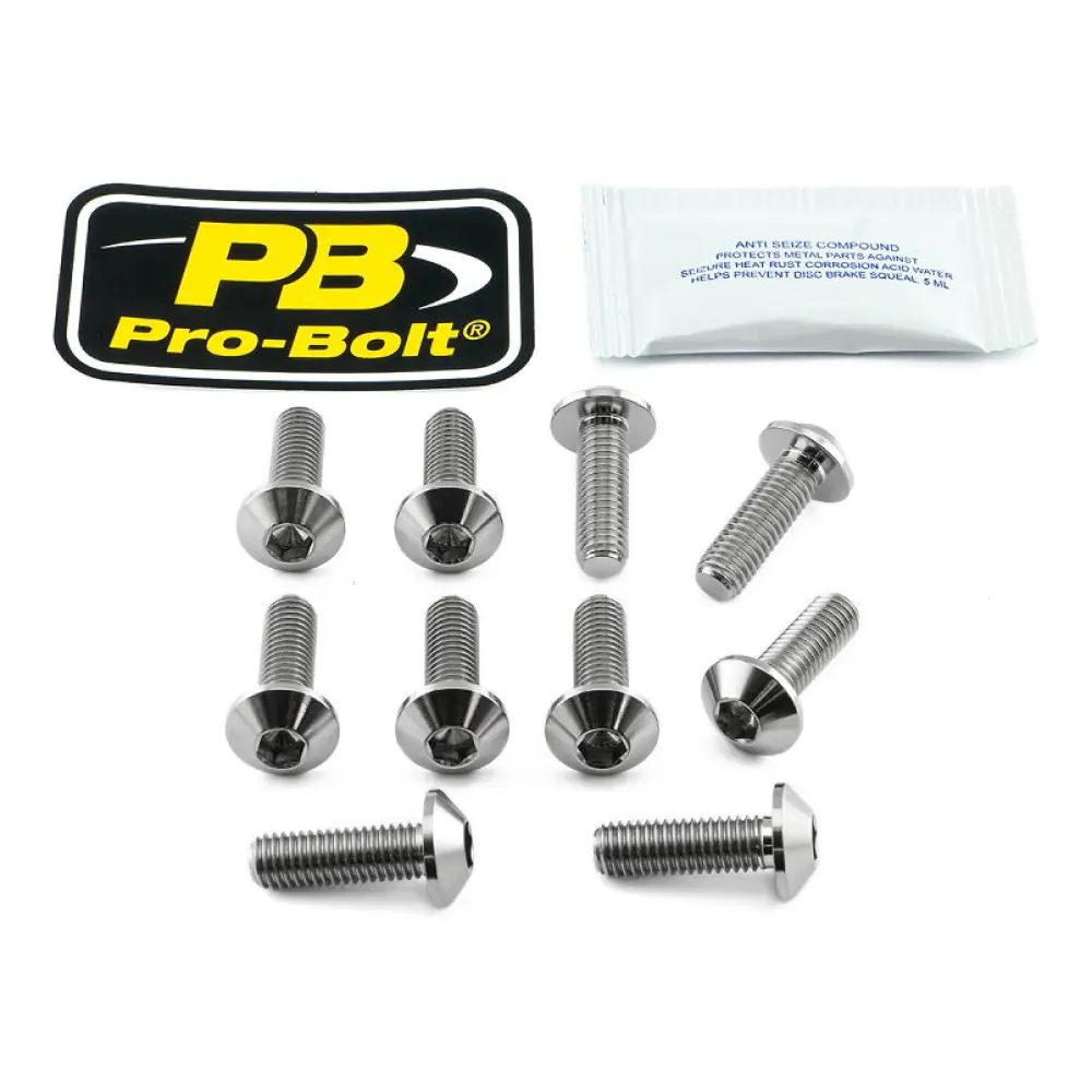 PRO BOLT - BOLT KIT BRAKE DISC TIT M8X25 - 17104244