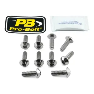 PRO BOLT - BOLT KIT BRAKE DISC TIT M8X25 - 17104244
