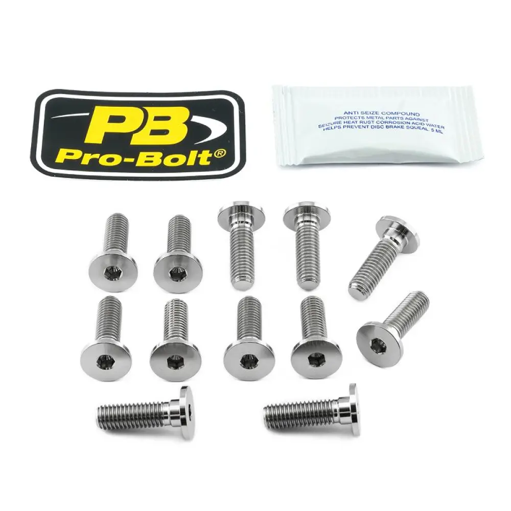 PRO BOLT - BOLT KIT BRAKE DISC TIT - 17104246