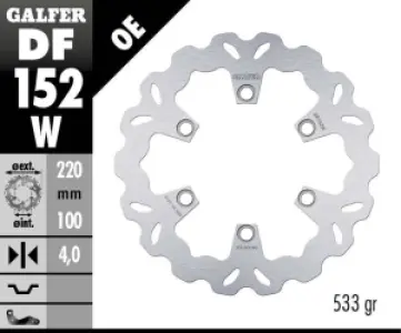 GALFER - BRAKE DISC FIXED WAVE - 17111717