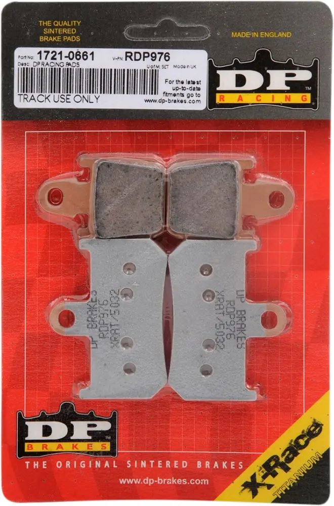 DP BRAKES - BRAKE PAD DP STRT RDP976 - 17210661