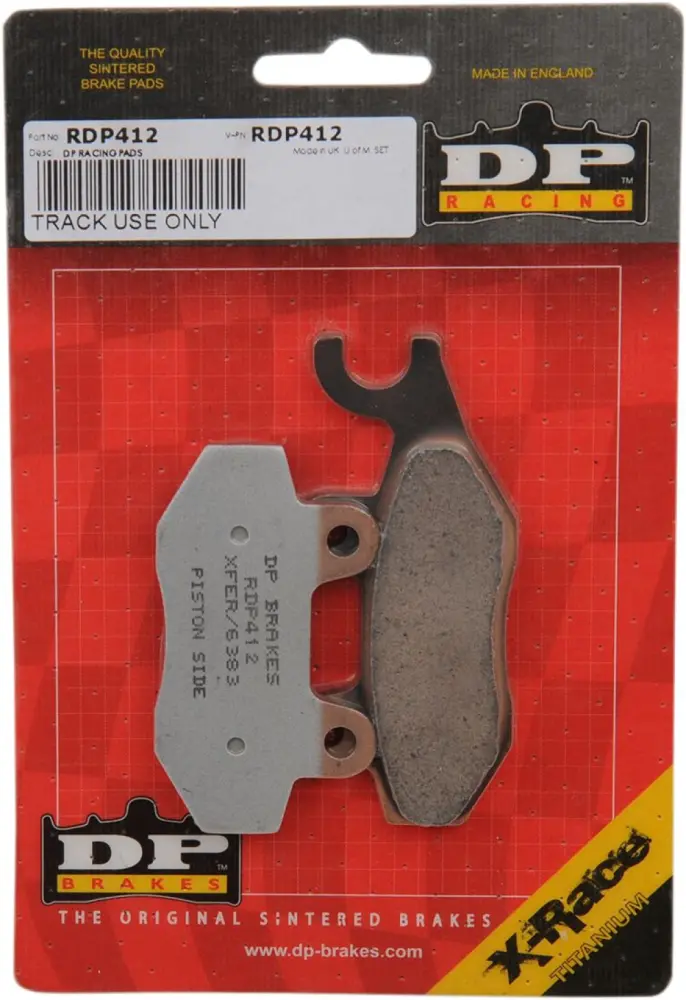 DP BRAKES - BRAKE PAD SINTRD RDP412 - 17212733