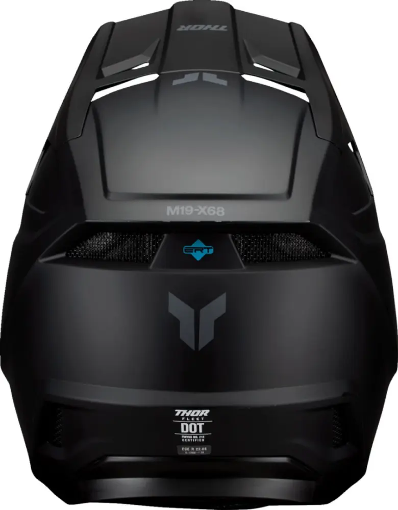 THOR - HELMET FLEET YTH BLACKOUT MATT - 01111752