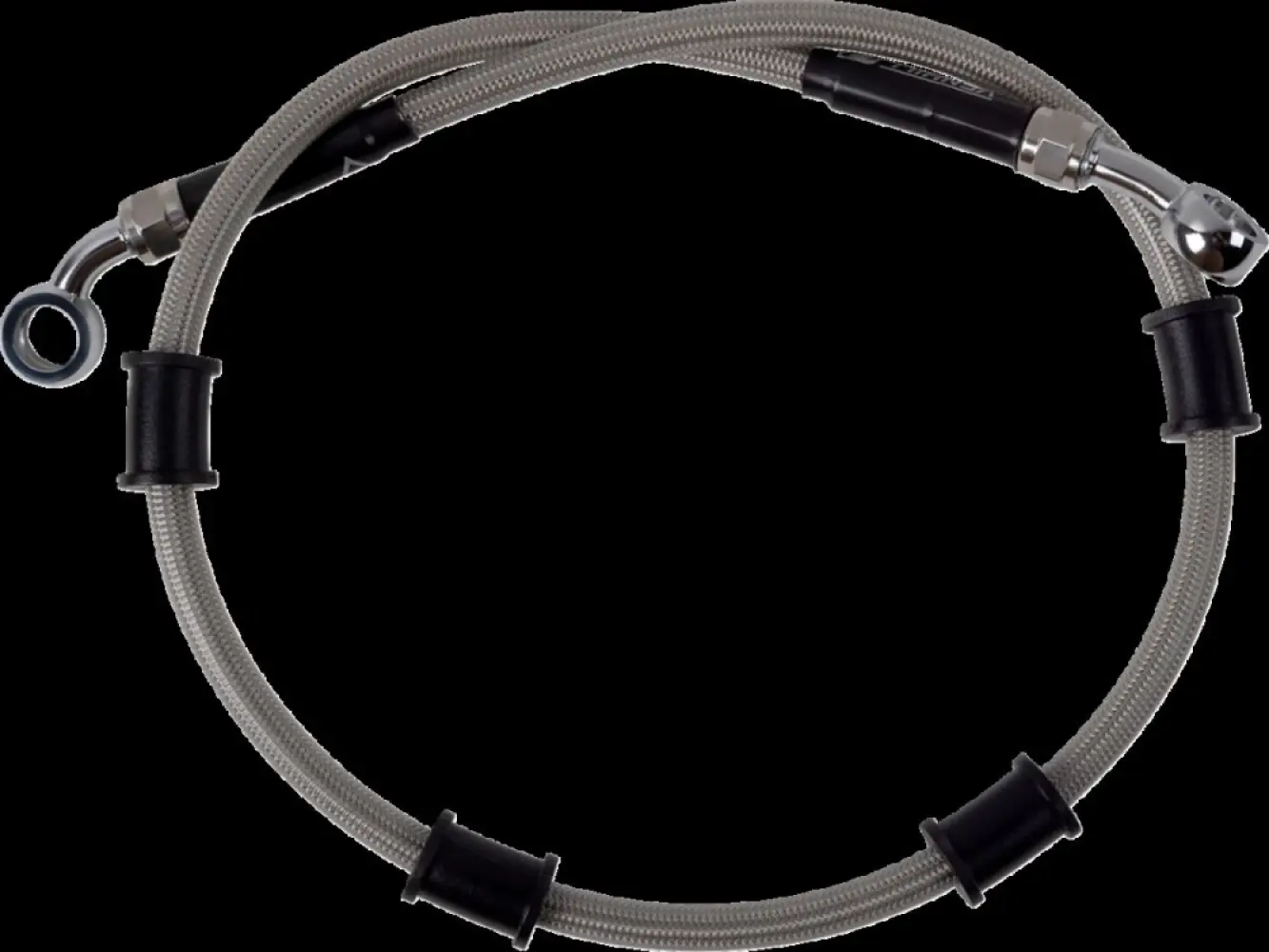 MOOSE OFFROAD HARD-PARTS - Stainless Steel Braided Brake  - 17416528