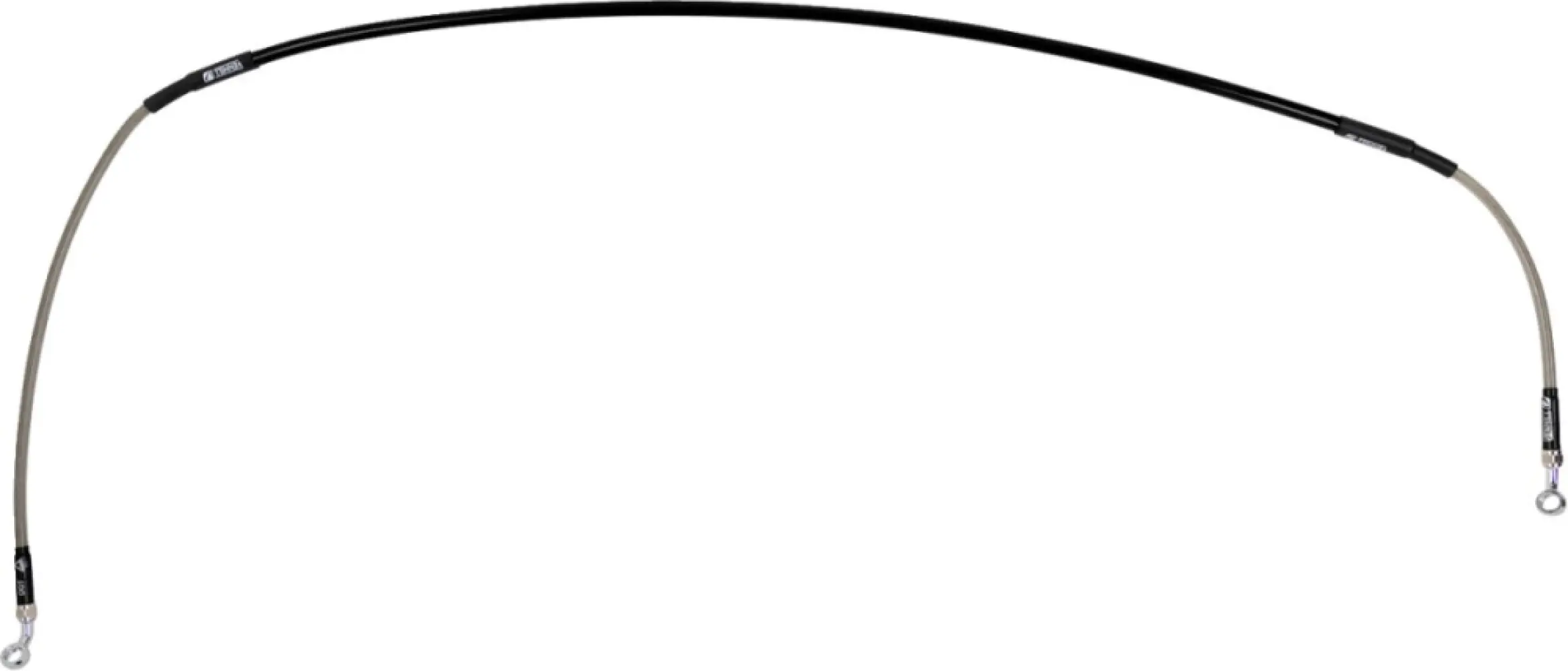 MOOSE OFFROAD HARD-PARTS - Stainless Steel Braided Brake  - 17416779