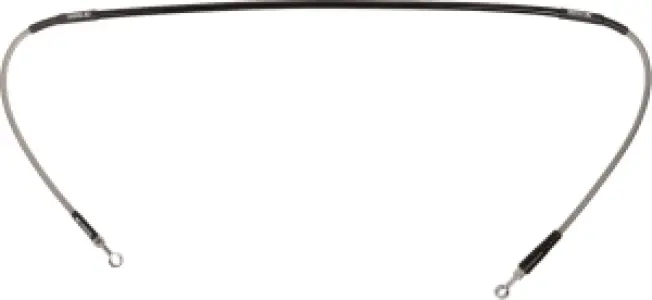 MOOSE OFFROAD HARD-PARTS - STAINLESS STEEL BRAIDED BRAKEL - 17416814