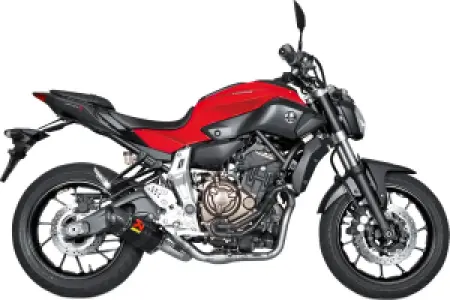 AKRAPOVIC - EXHAUST RAC SS/CF MT-07 - 18102226