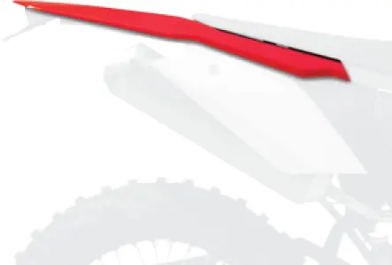 POLISPORT - FENDER REAR GAS 05-06 RED - 14032127