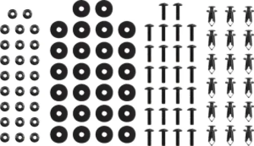 MOOSE OFFROAD FOUR WHEEL - OVERFENDERS RZR S MSE - 14200102