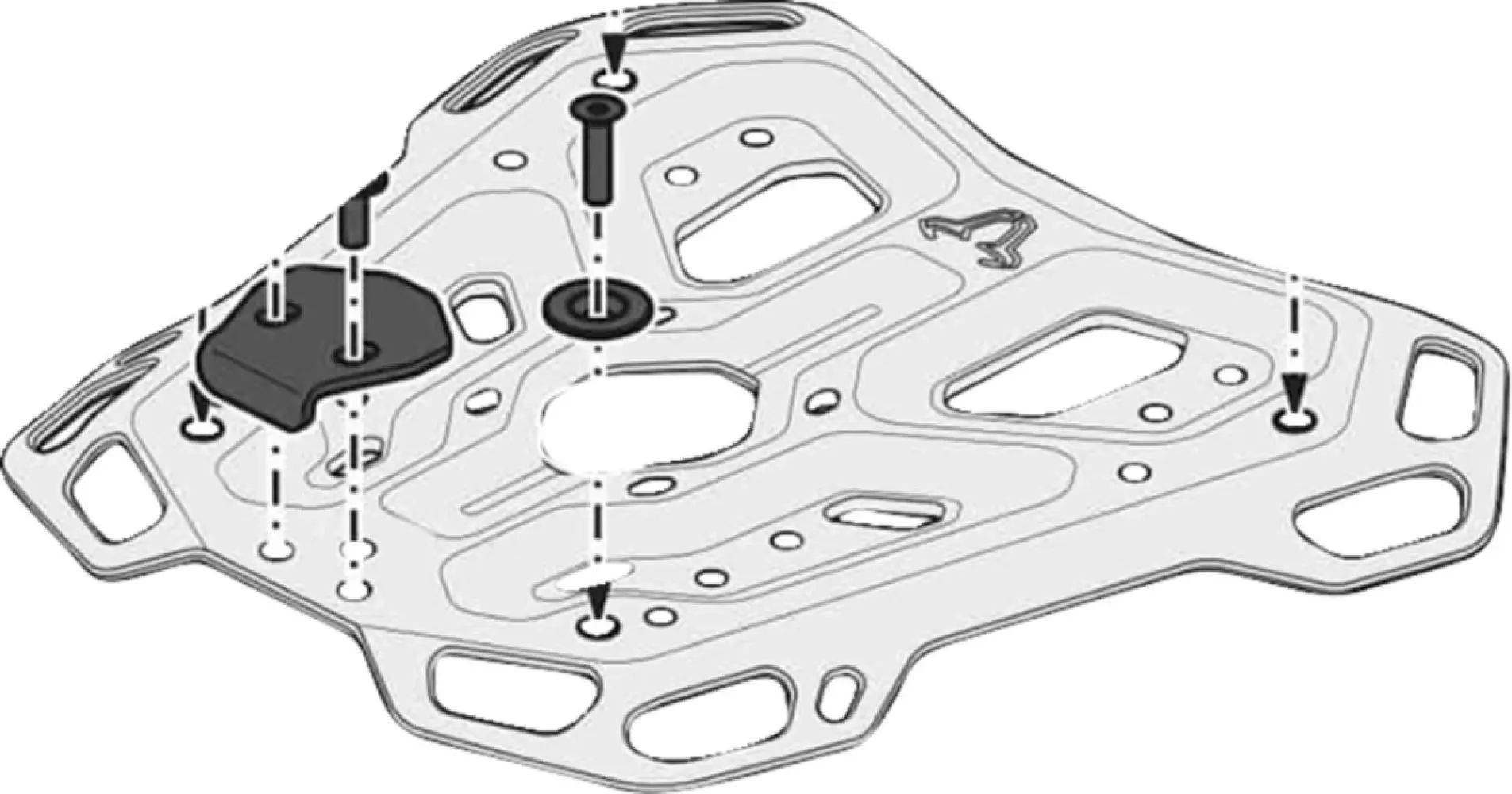 SW-MOTECH - LUGGAGE ADVENTURE-RACK - 15100541