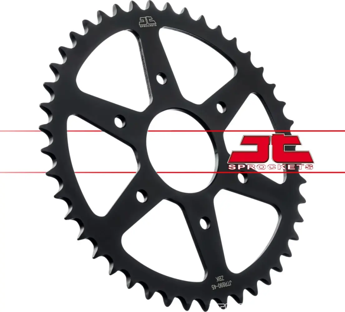 JT SPROCKETS - SPROCKET REAR 45T 520 BLK - 12101709