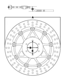 TRW - ROTOR TRW MST325 - 17101007
