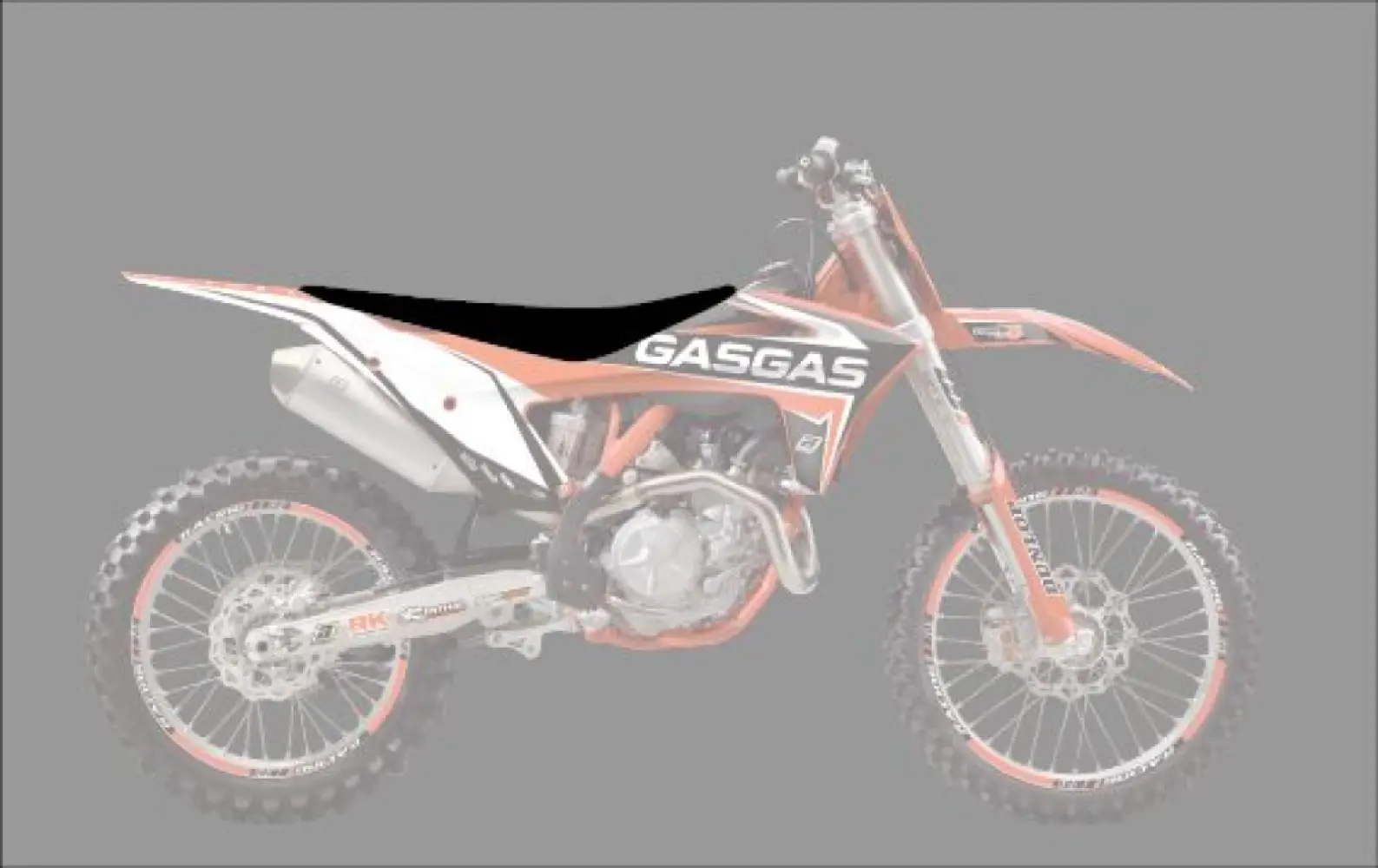 BLACKBIRD RACING - SEATCVR PYR GASGAS 21- BK - 08213448