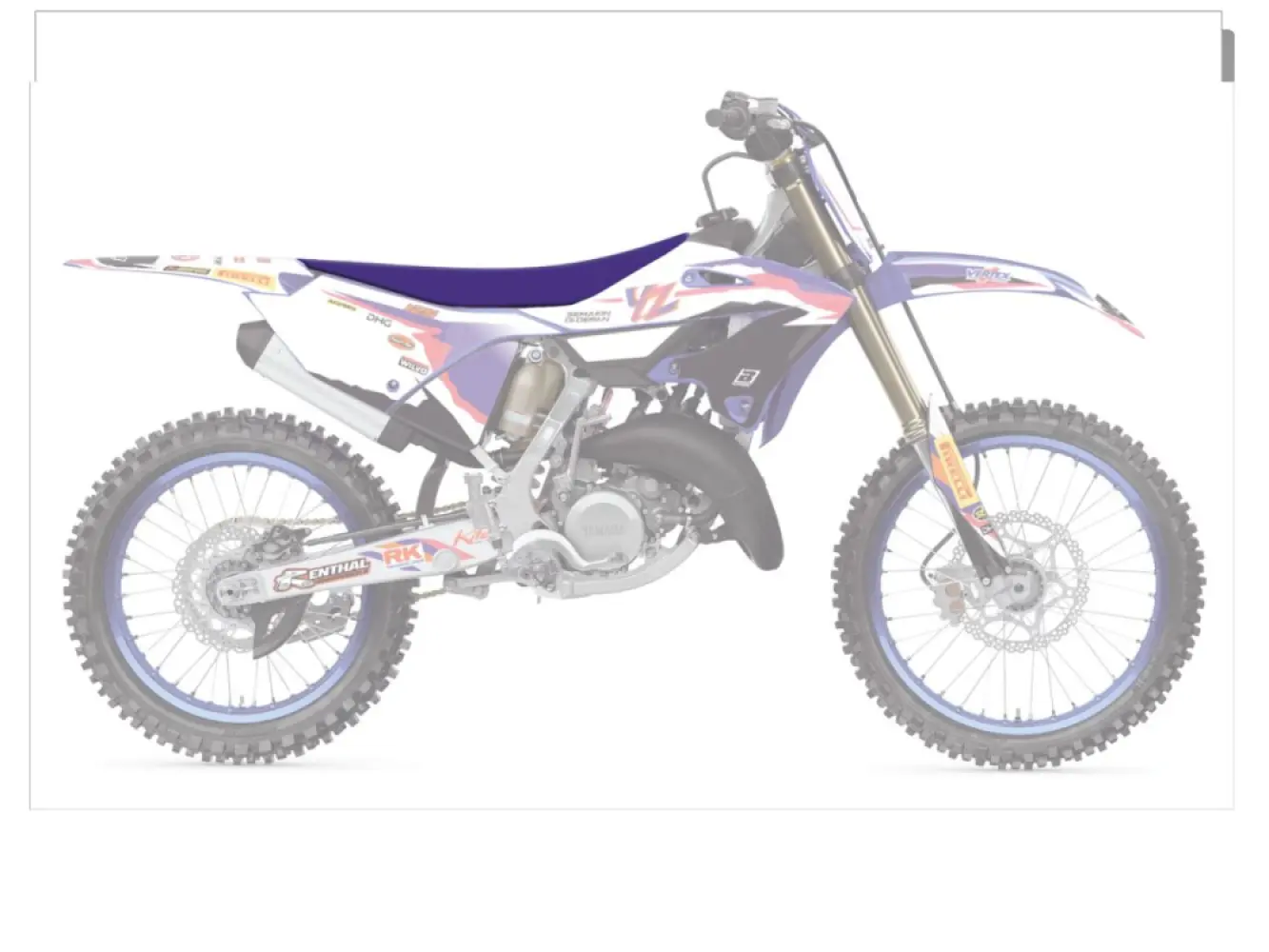 BLACKBIRD RACING - SEATCOVER REP YZ 50TH 22- - 08213579