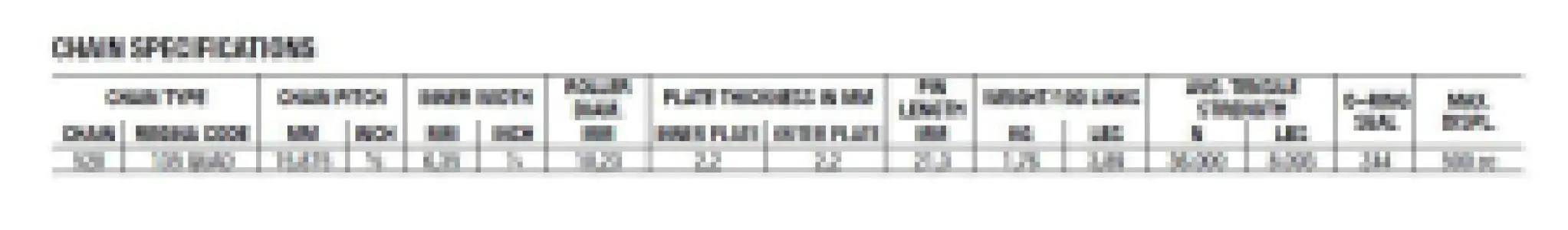 REGINA - CHAIN 520QUAD GB 116C - 12240075