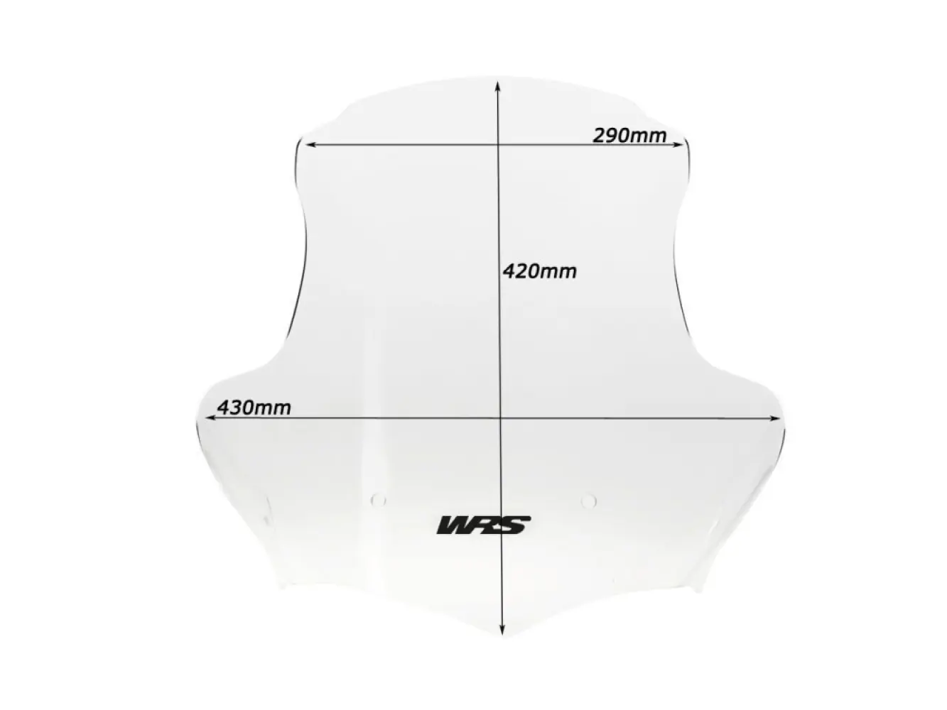 WRS - WINDSCREEN TOURING K1200R/K130 - 23120560