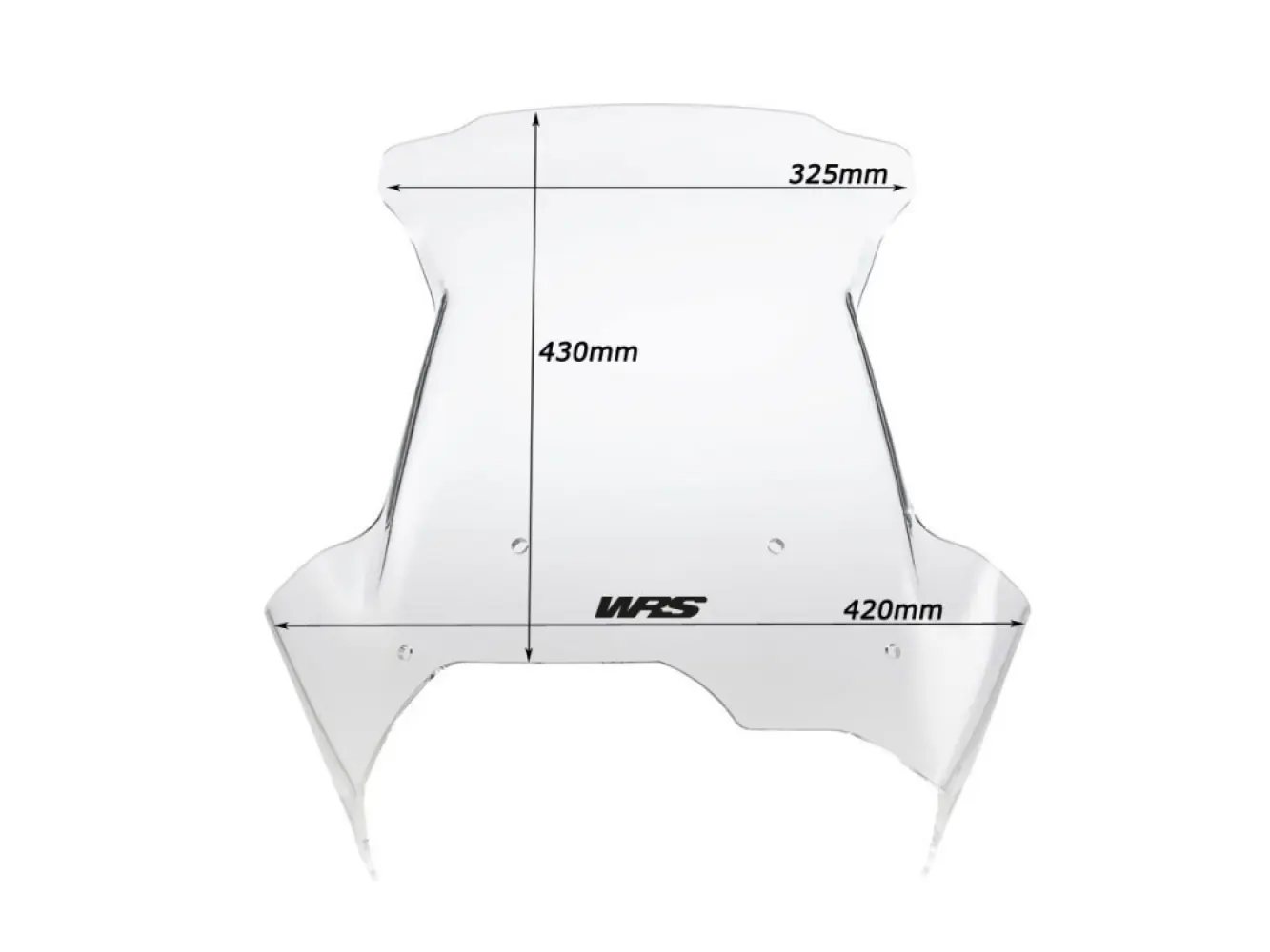WRS - WINDSCREEN CAPONORD F650GS/F80 - 23120566