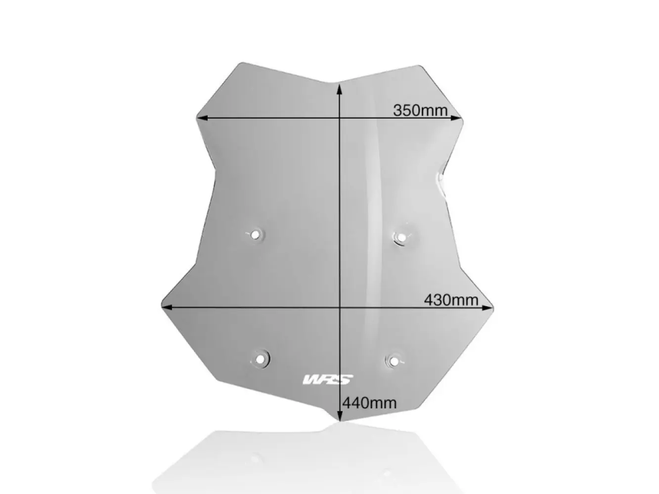 WRS - WINDSCREEN CAPONORD F850GS SMO - 23120646