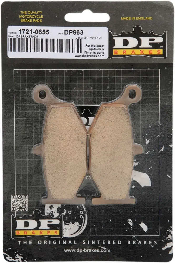 DP BRAKES - BRAKE PAD DP STRT DP963 - 17210655