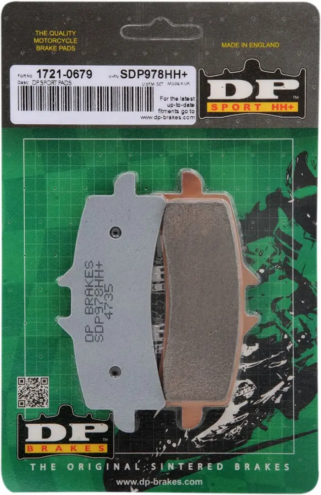 DP BRAKES - BRAKE PAD SINTERED SDP978 - 17210679