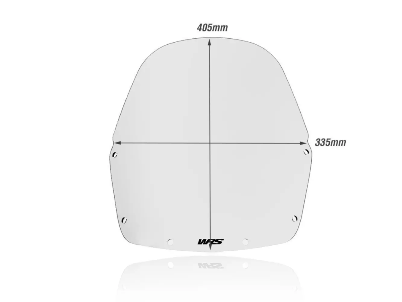 WRS - WINDSCREEN STANDARD XRV750 CLE - 23120805