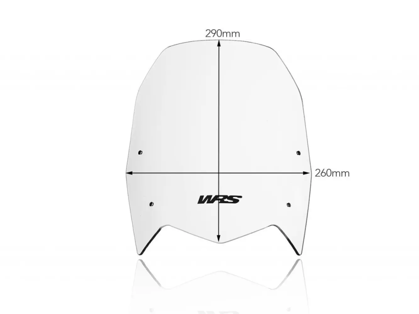 WRS - WINDSCREEN STANDARD TENERE700  - 23120819