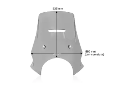 WRS - WINDSCREEN TOURING HUSQVARNA N - 23121082