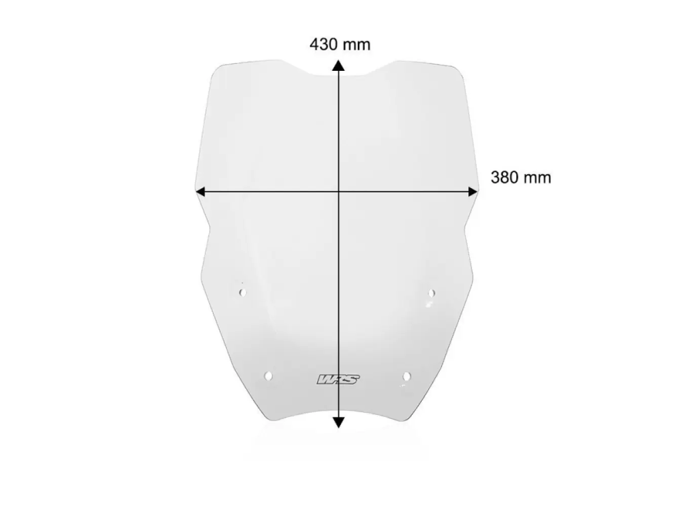 WRS - WINDSCREEN CAPONORD R1300GS CL - 23121100