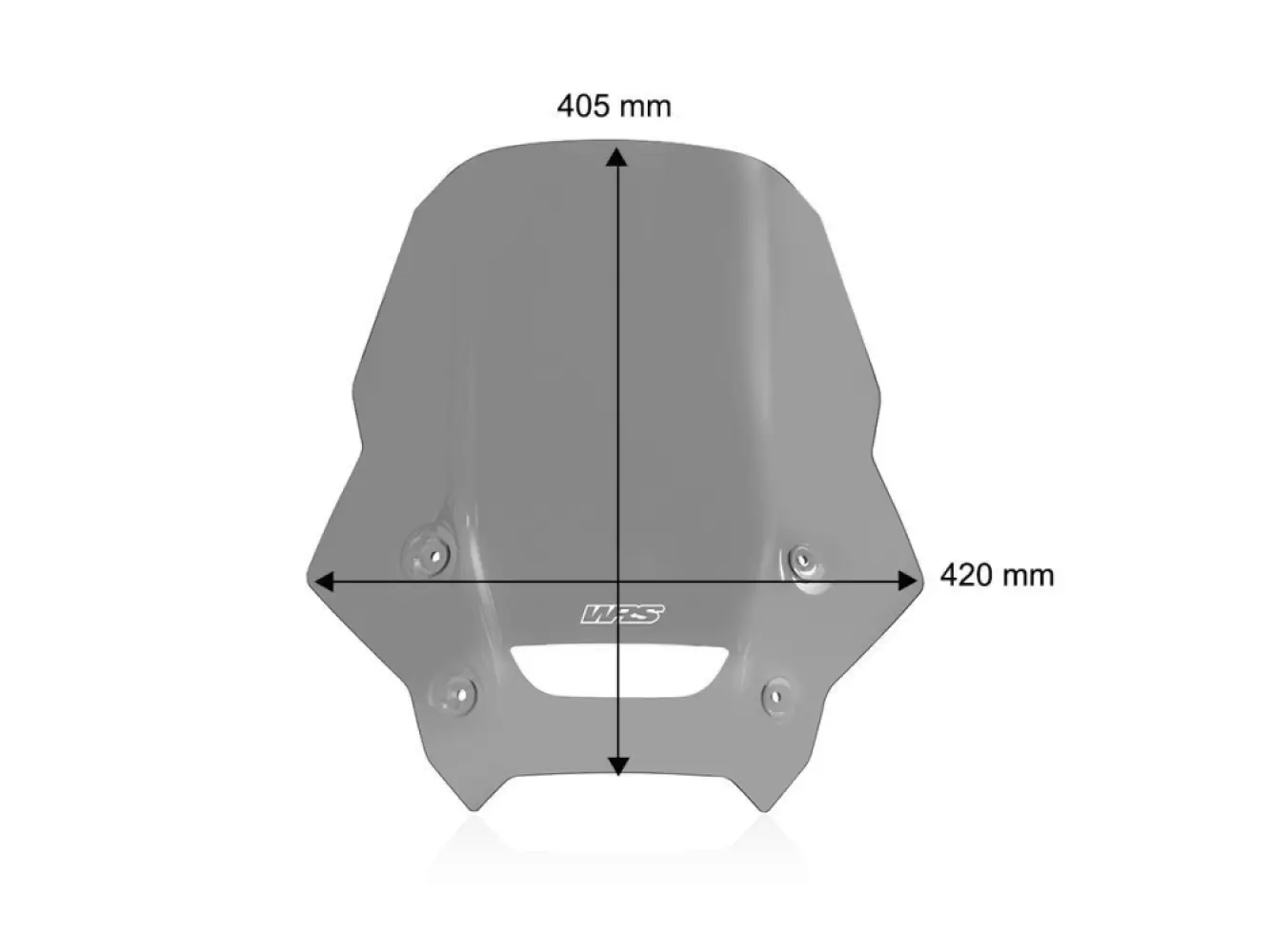 WRS - WINDSCREEN TOURING NX 500/400  - 23121217