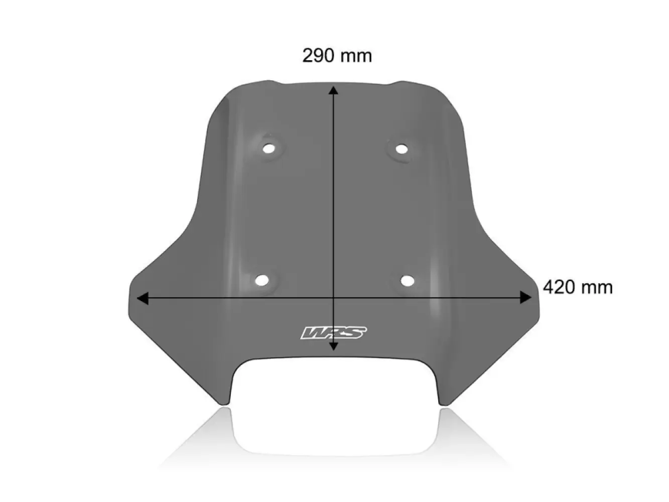 WRS - WINDSCREEN SPORT CFMOTO 450MT  - 23121243