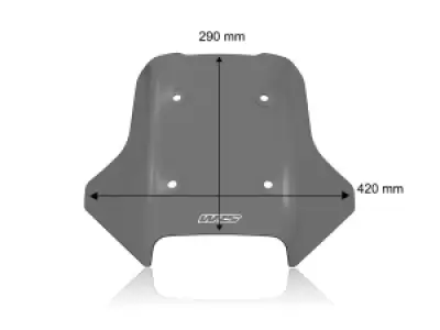 WRS - WINDSCREEN SPORT CFMOTO 450MT  - 23121243