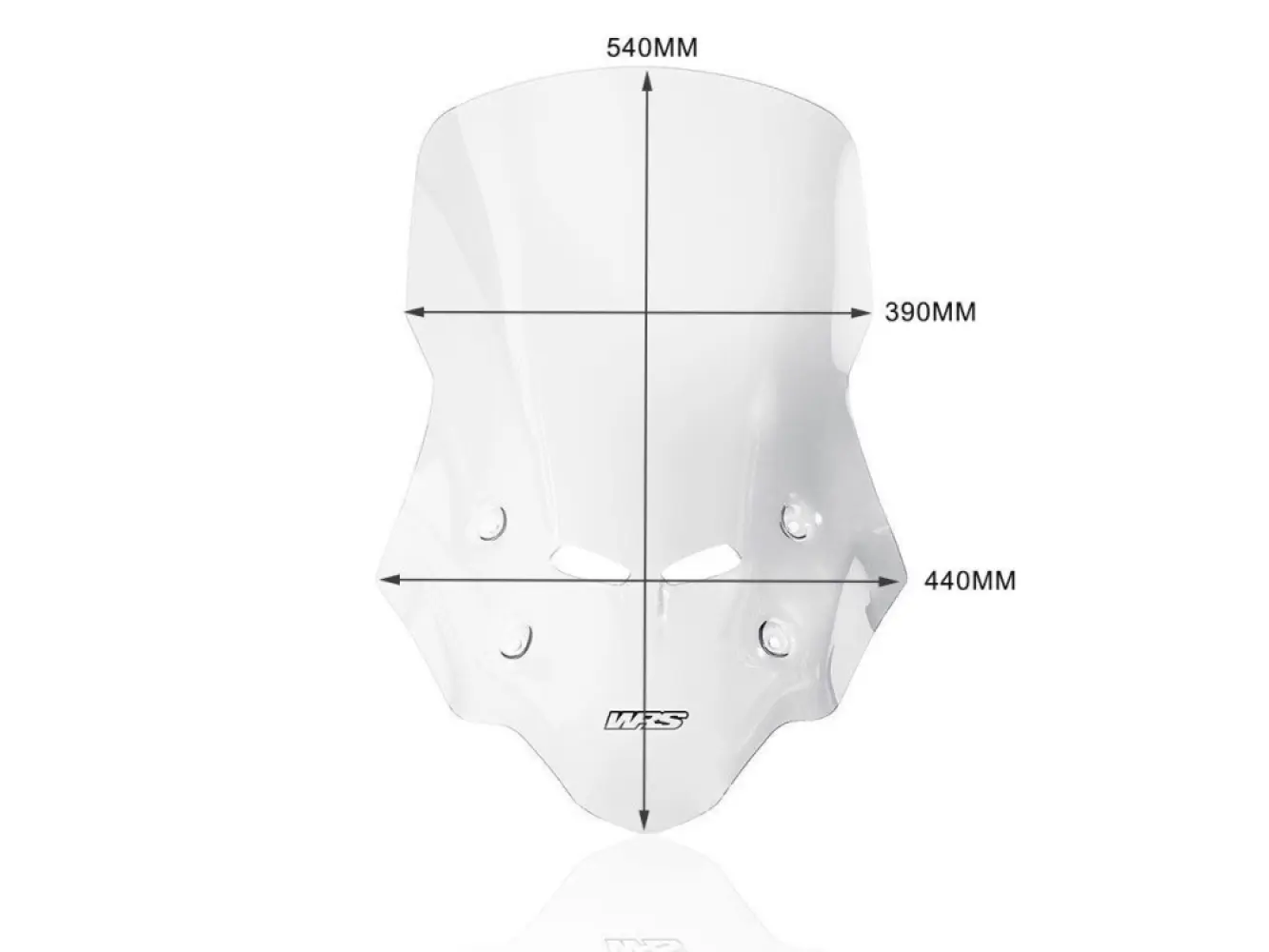 WRS - WINDSCREEN CAPONORD CB500X CLE - 23121399