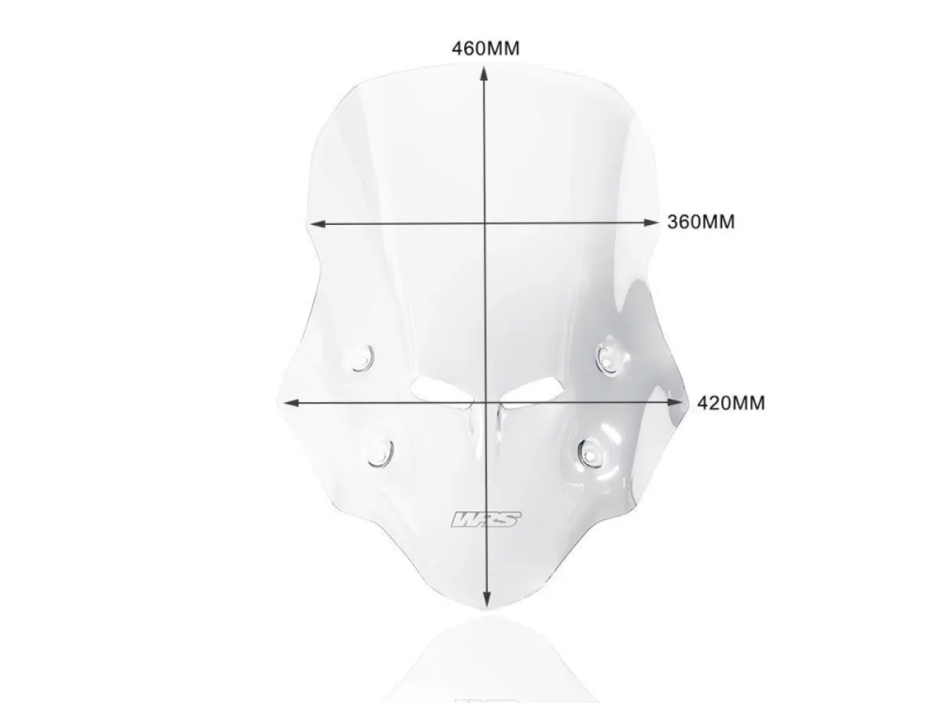 WRS - WINDSCREEN TOURING CB500X CLEA - 23121401