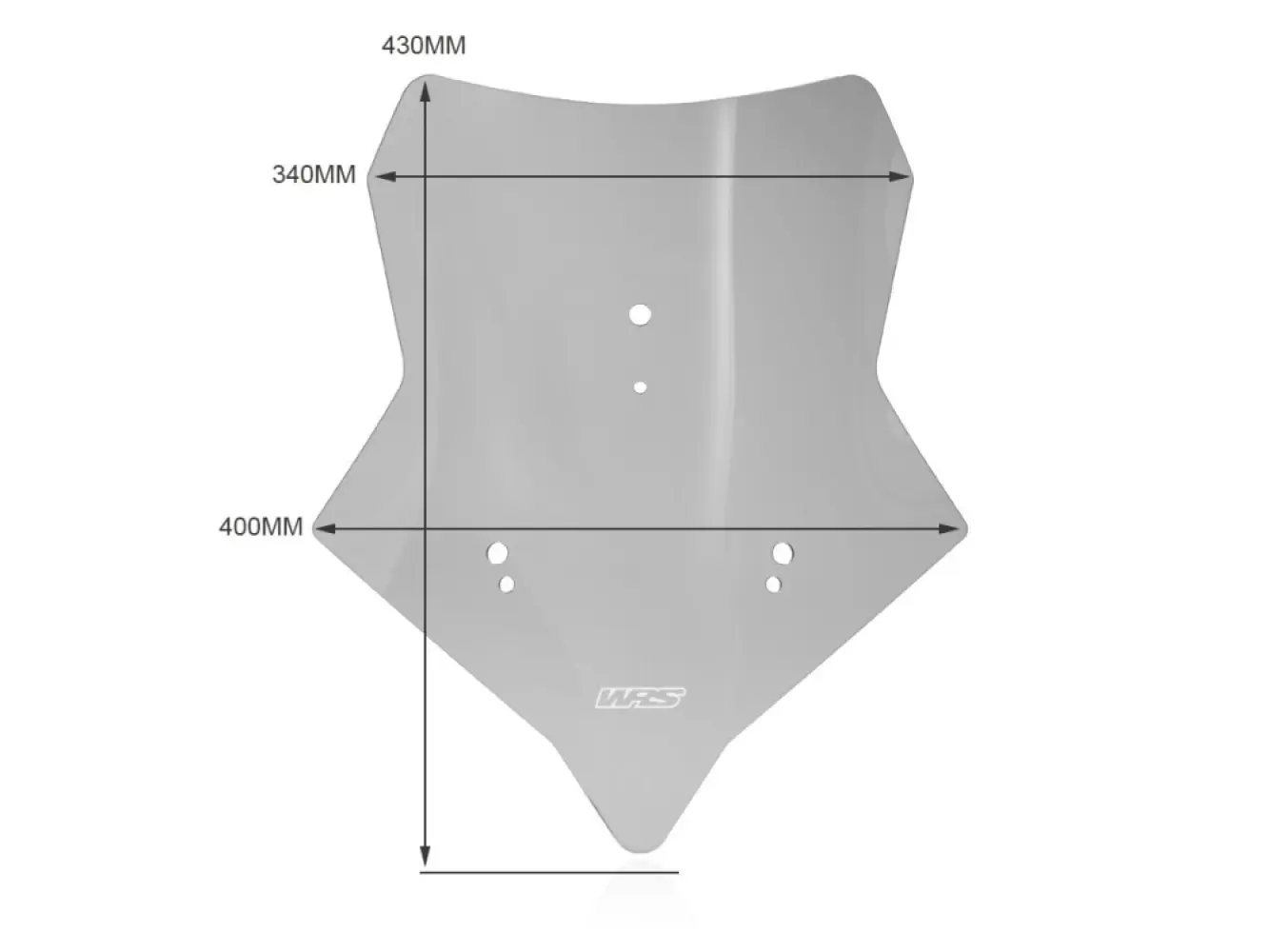 WRS - WINDSCREEN SPORT X-CAPE 650 SM - 23121405