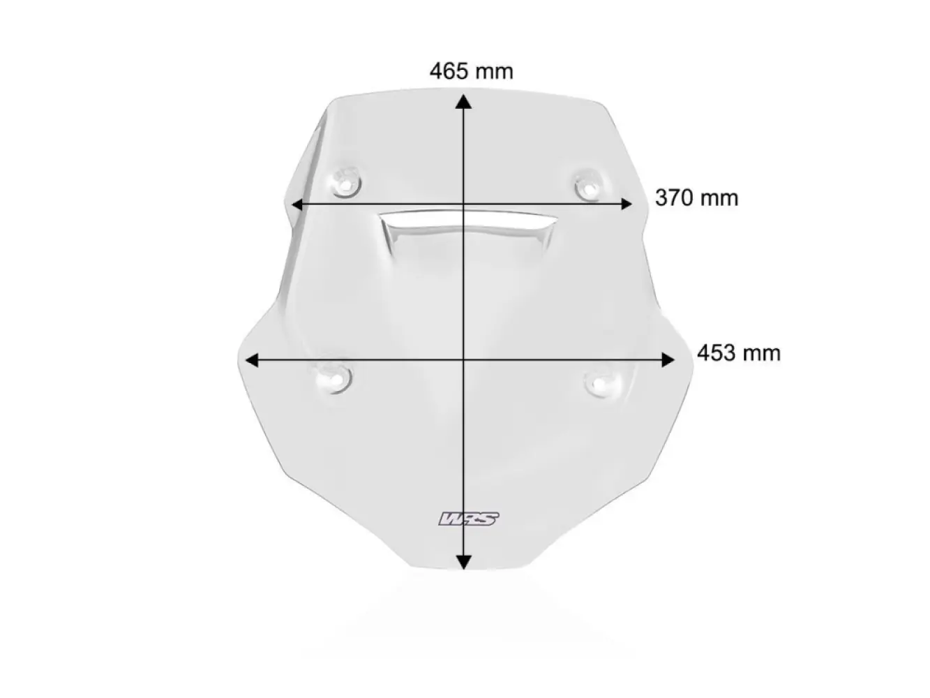WRS - WINDSCREEN STANDARD CFMOTO 800 - 23121407