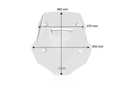 WRS - WINDSCREEN STANDARD CFMOTO 800 - 23121407