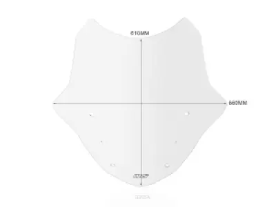 WRS - WINDSCREEN STANDARD R1200/R125 - 23121478